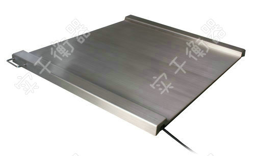 不銹鋼單層地磅秤