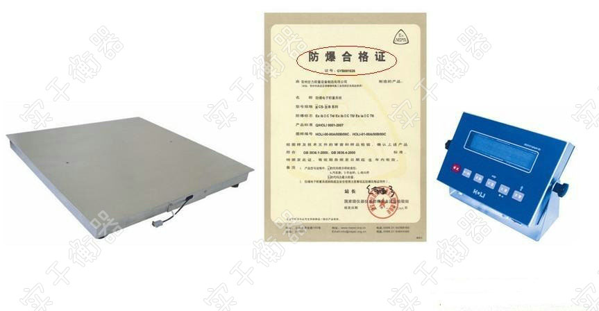 大臺(tái)面防爆地磅秤