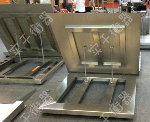 不銹鋼可拆洗地磅秤