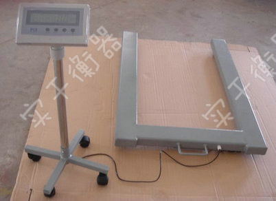 涂料廠U型地磅秤
